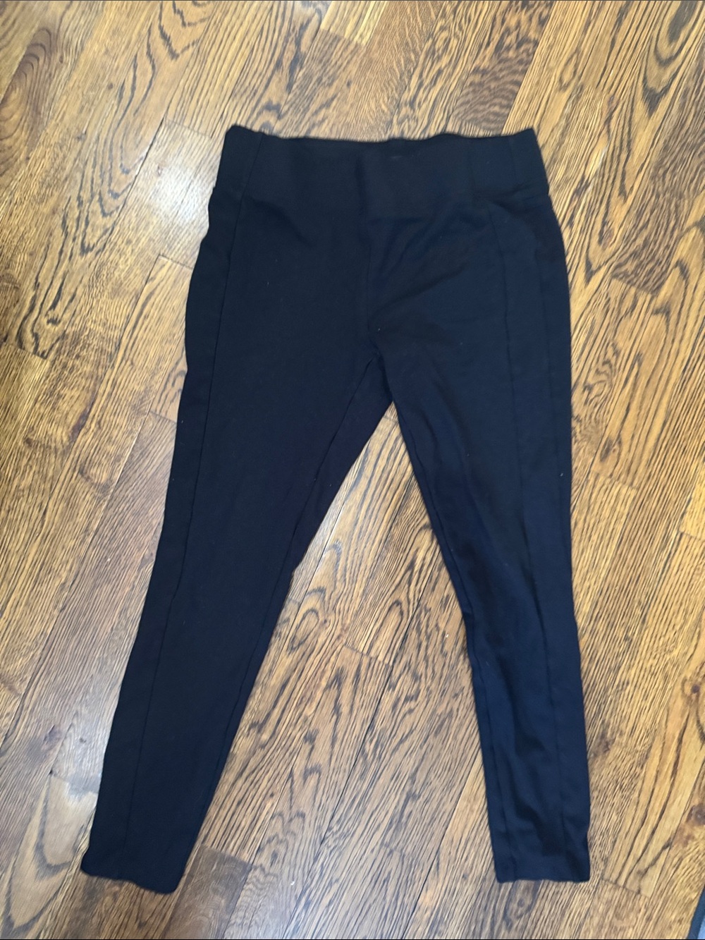 LOFT Black Ponte Leggings with High Waist